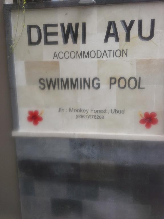 Dewi Ayu Accomodation Hotell Ubud Eksteriør bilde